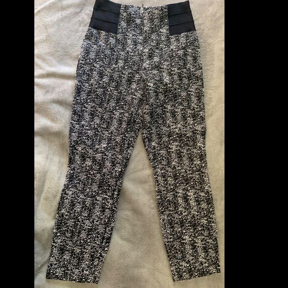 Bebe black and white work pants - Picture 1 of 4